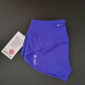 lululemon athletica Blue Skorts with Asymmetrical Design